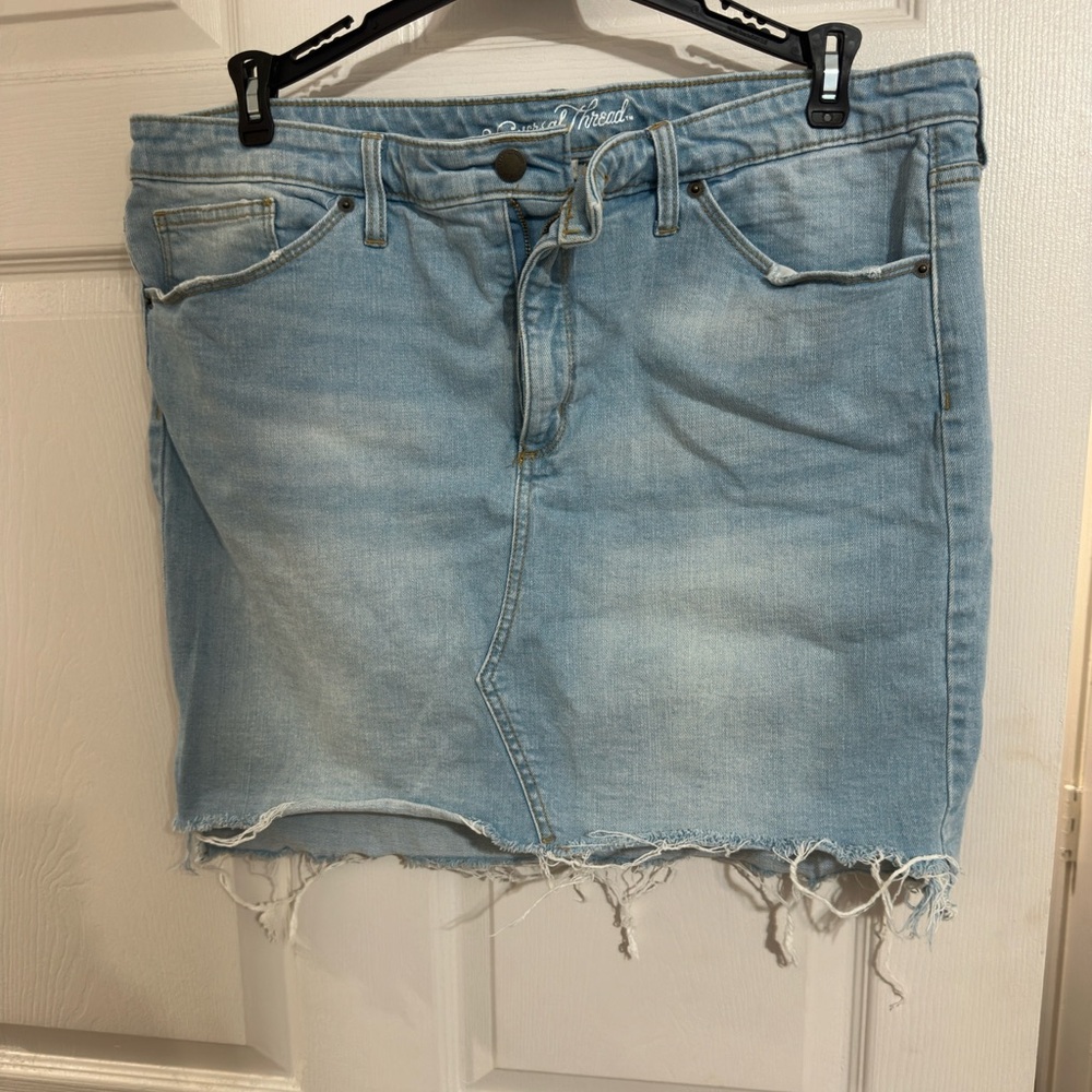 Jean skirt